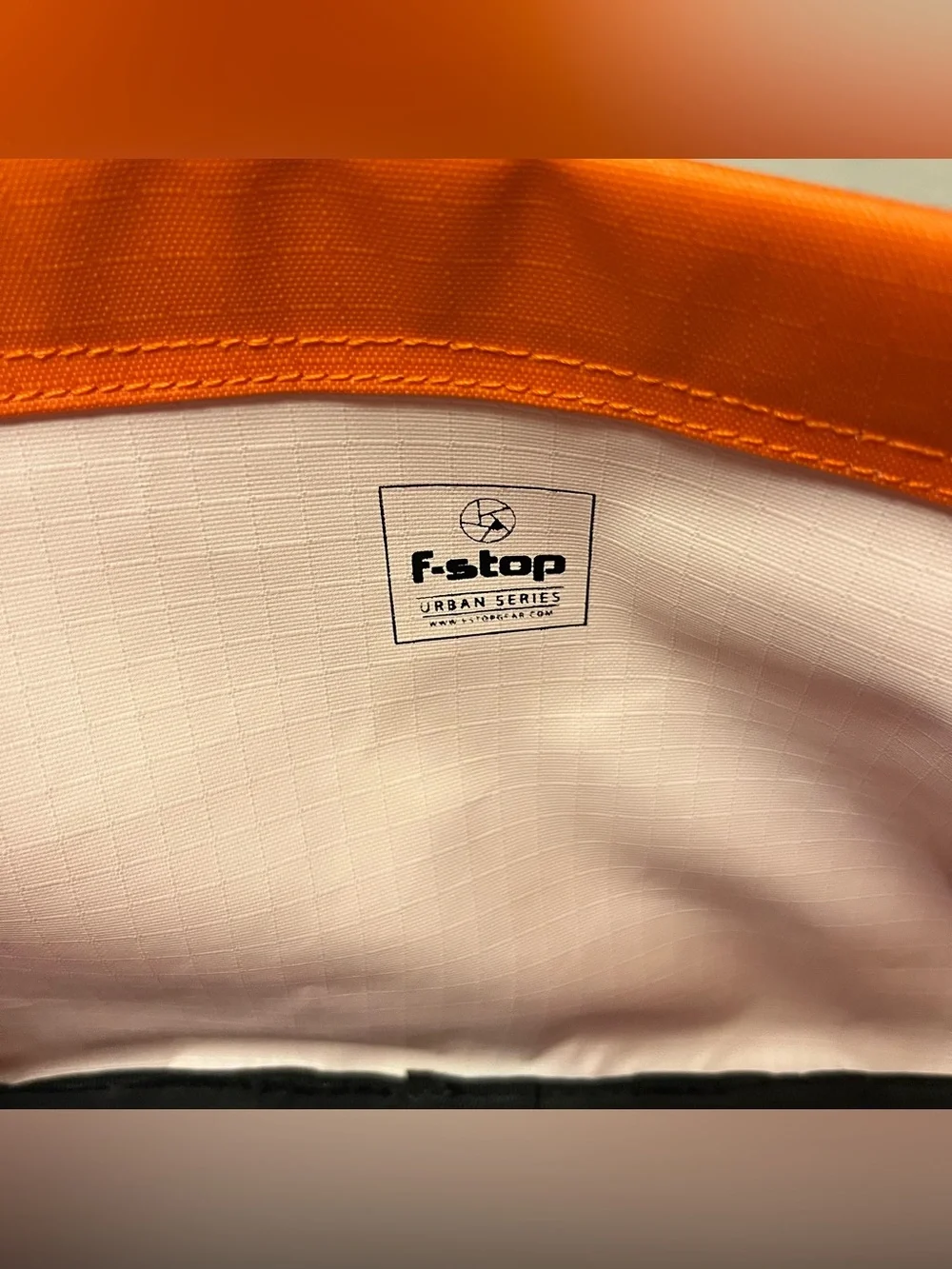 F-Stop Dalston 21L Orange Roll-Top Camera Backpack